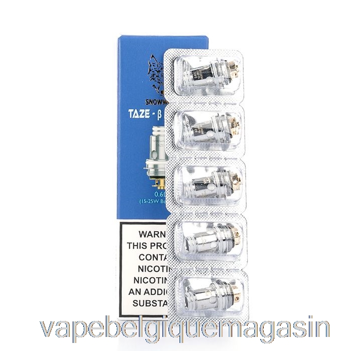 Vape Belgique Snowwolf Taze Bobines De Remplacement Bobines Taze-alpha 1,2ohm